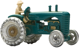 Toy tractor